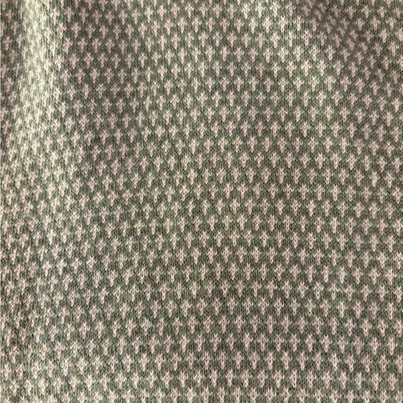 XL Green Button-Up Sweater with Pockets - Picture 4 of 5